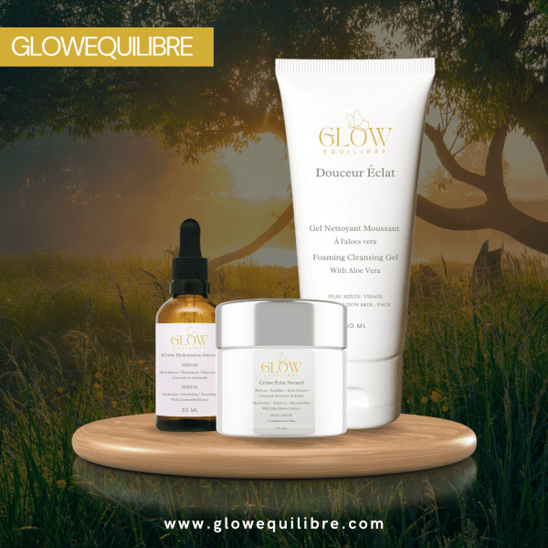 Bouquet Glow Radiance <br> Pour Peaux Mixtes Sèches