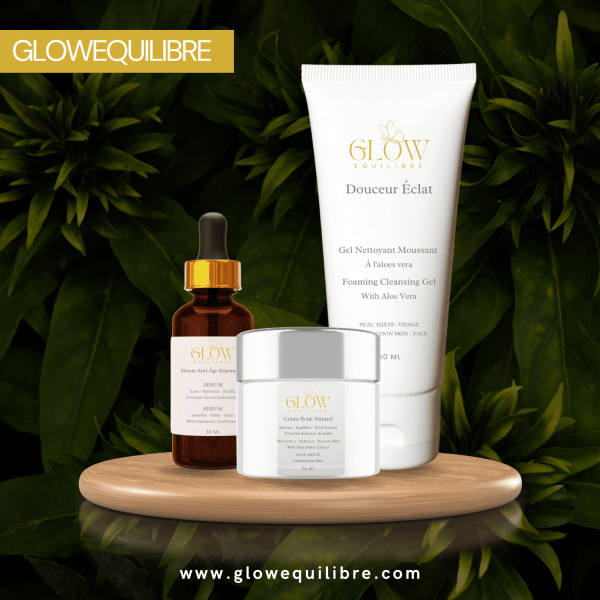 Bouquet Glow Jeunesse<br>Pour Peaux Mixtes avec Signes de Vieillissement